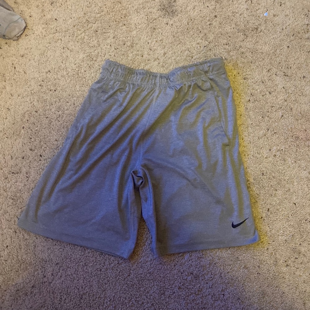 Nike grey dry-fit shorts